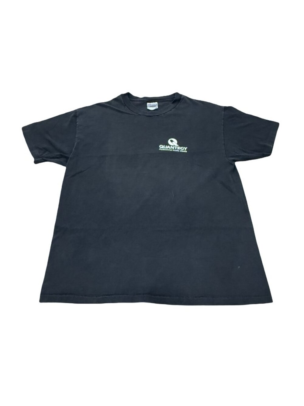 Vintage 1990s Hanes Beefy T Quantegy Single Stitch T Shirt Made USA